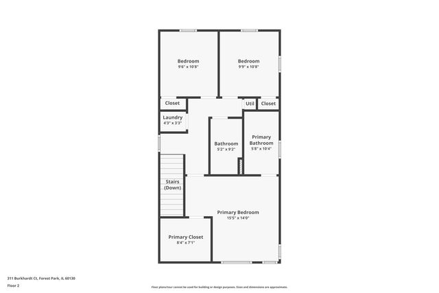 311 Burkhardt Court, Forest Park, IL 60130