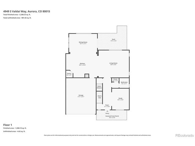 4949 S Valdai Way, Aurora, CO 80015