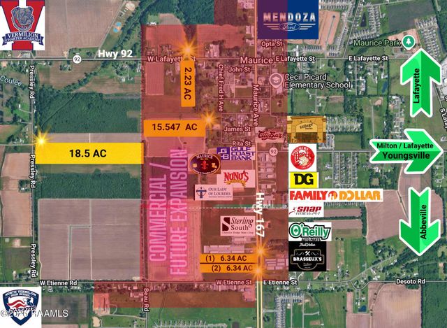 Tbd James Street, Maurice, LA 70555