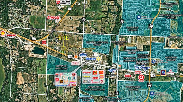 2.1 Acres E US Highway 380 Highway Lot-2, Cross Roads, TX 76227