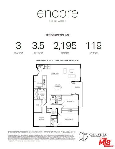 505 Barrington 402, Los Angeles, CA 90049