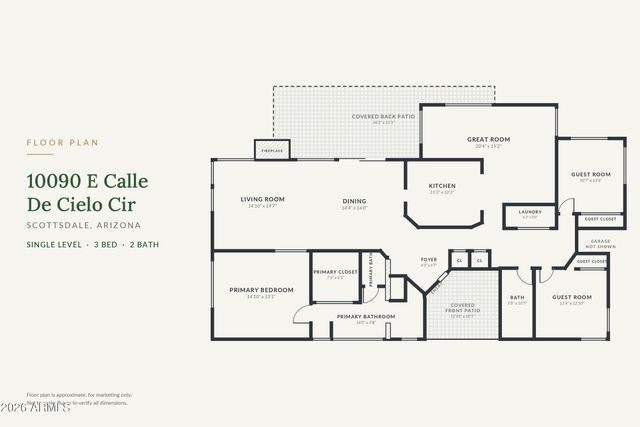 10090 E Calle De Cielo Circle, Scottsdale, AZ 85258
