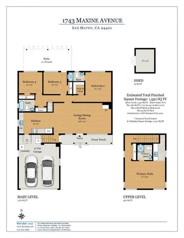 1743 Maxine Avenue, San Mateo, CA 94401