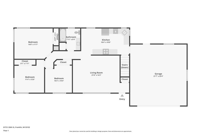 8173 S 28th STREET, Franklin, WI 53132