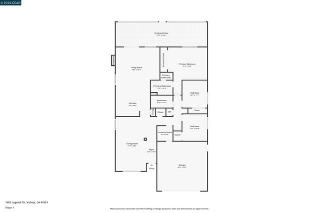 1402 Legend Circle, Vallejo, CA 94591
