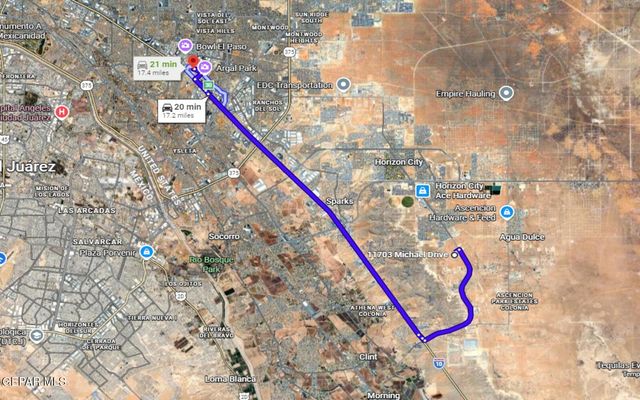 PM-311135 Darrington Road, El Paso, TX 79928