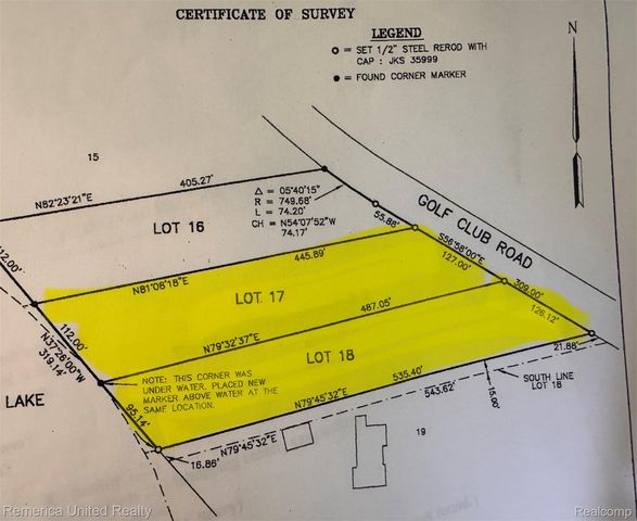 VL Lots 17 and 18 Golf Club, Oceola Township, MI 48843
