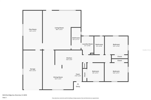 9618 PINE RIDGE AVENUE, Riverview, FL 33578