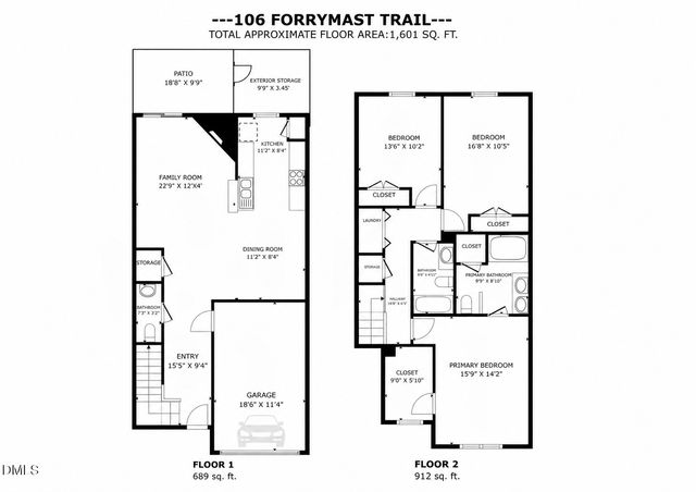 106 Forrymast Trail, Apex, NC 27539