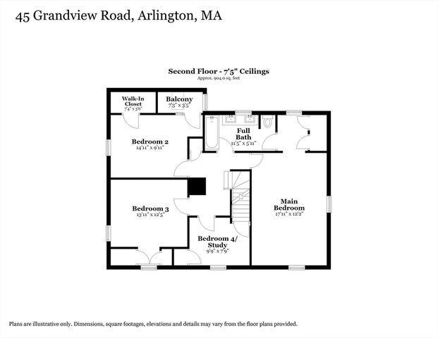 45 Grandview Rd, Arlington, MA 02476