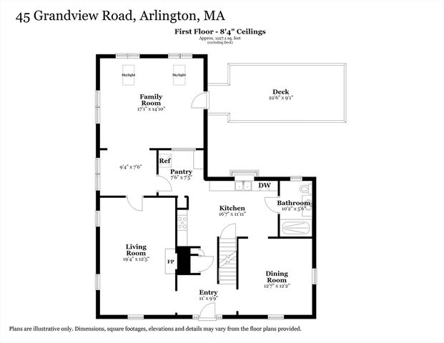 45 Grandview Rd, Arlington, MA 02476