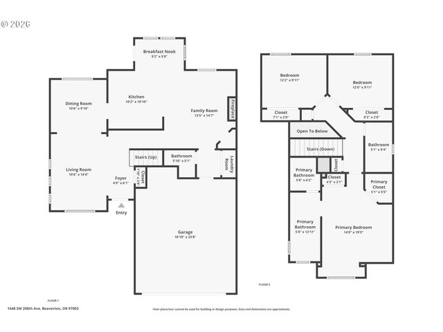 1448 Sw 208TH Ave, Beaverton, OR 97003