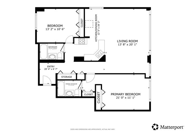 5100 N Marine Drive 24M, Chicago, IL 60640