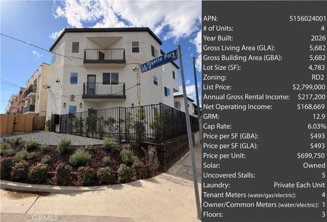 415 N La Fayette Park, Los Angeles, CA 90026
