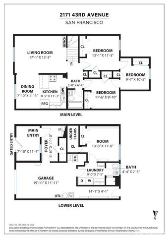 2171 43rd Avenue, San Francisco, CA 94116