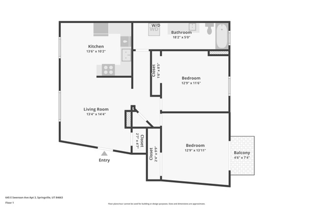 Image 10 of property listing at 645 SWENSON AVE #3, Springville, UT 84663