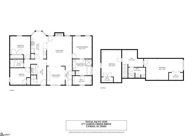 177 Lemon Creek Drive, Lyman, SC 29365
