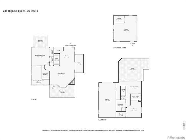 245 High Street, Lyons, CO 80540