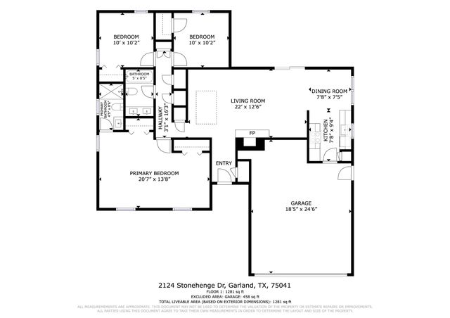 2124 Stonehenge Drive, Garland, TX 75041