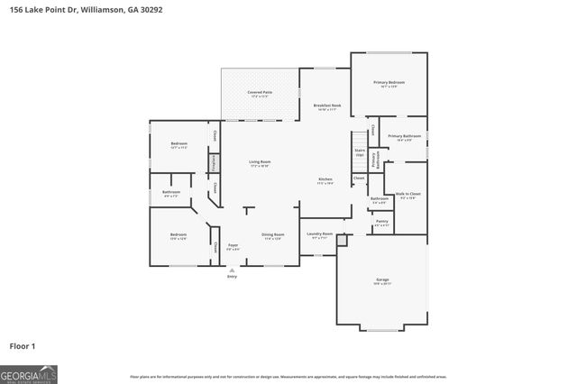 156 Lake Point Drive, Williamson, GA 30292