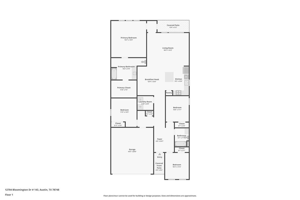 12704 Bloomington DR, Austin, TX 78748