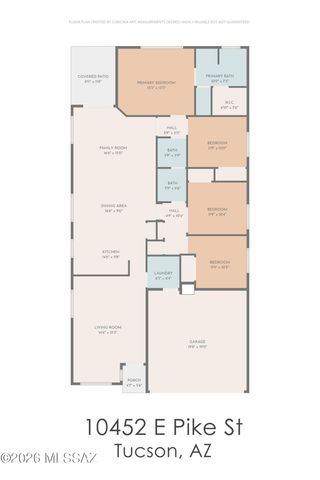 10452 E Pike Street, Tucson, AZ 85747