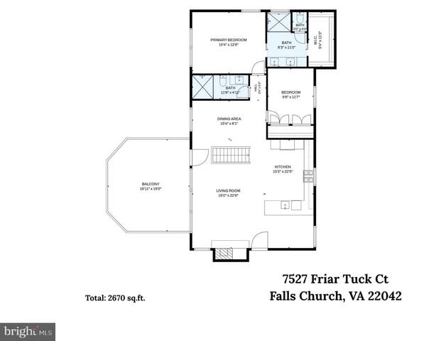 7527 FRIAR TUCK CT, Falls Church, VA 22042