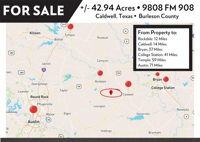9808 Fm-908, Caldwell, TX 77836