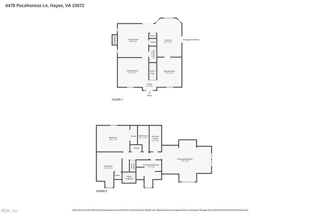 6478 Pocahontas LN, Hayes, VA 23072