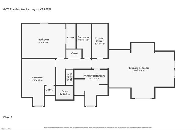 6478 Pocahontas LN, Hayes, VA 23072