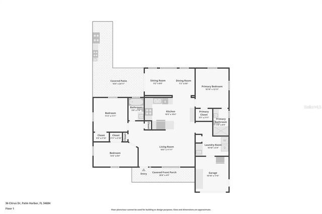 36 CITRUS DRIVE, Palm Harbor, FL 34684