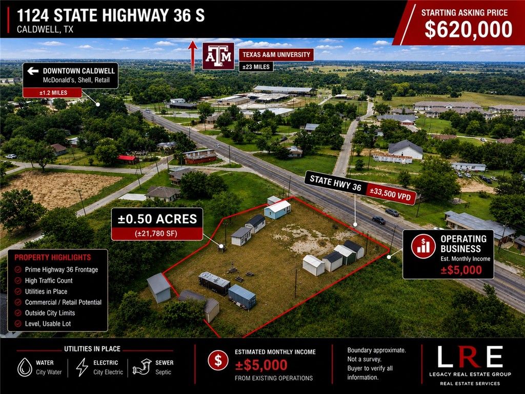 1124 SH 36 S, Caldwell, TX 77836 — exterior