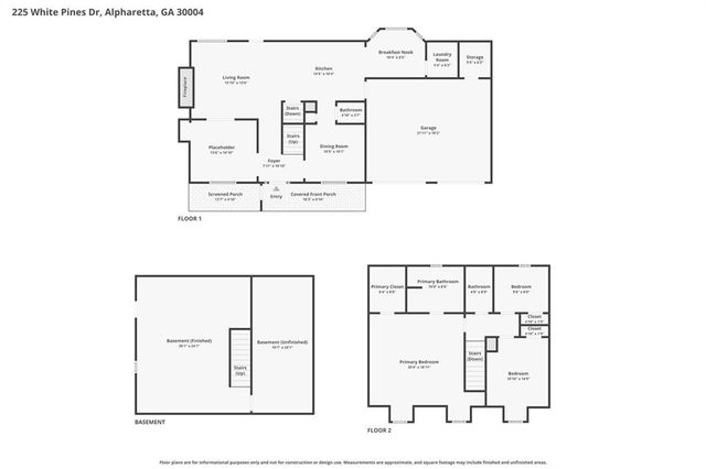 225 White Pines Drive, Alpharetta, GA 30004