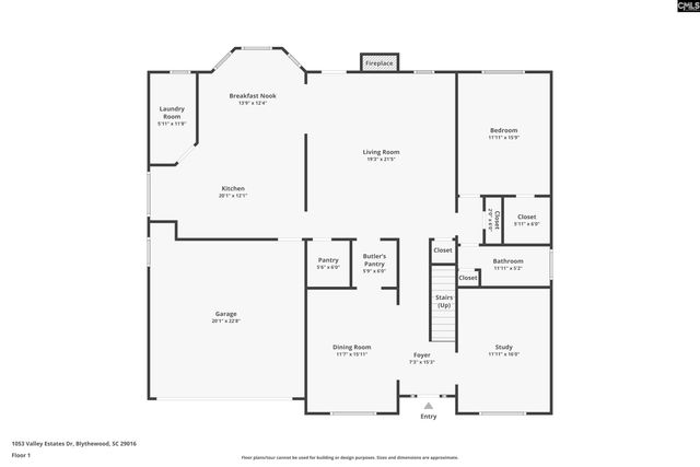 1053 Valley Estates Drive, Blythewood, SC 29016