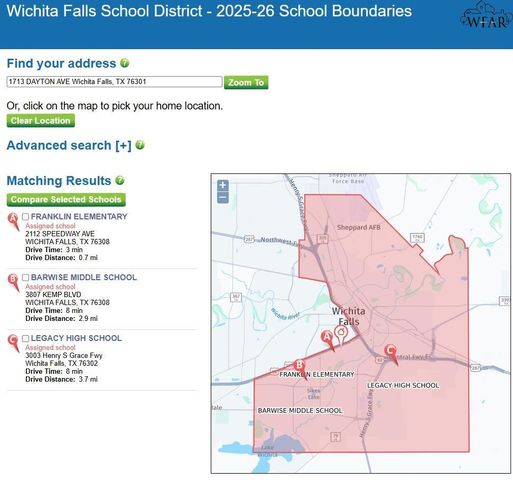 1713 DAYTON AVENUE, Wichita Falls, TX 76301