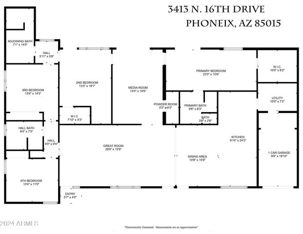 3413 N 16TH Drive N, Phoenix, AZ 85015