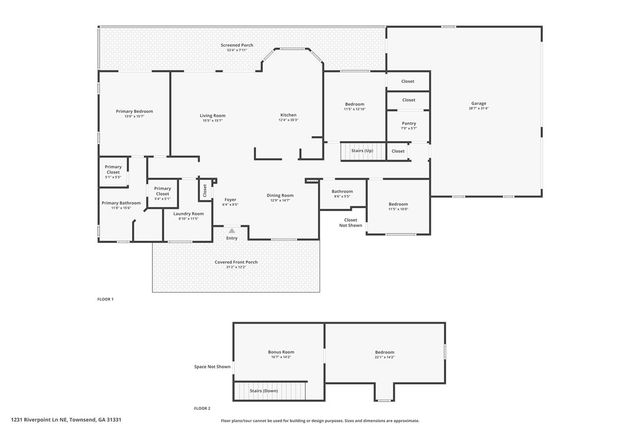 1231 Riverpoint Lane NE, Townsend, GA 31331