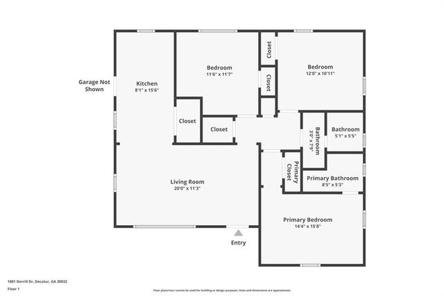 1881 Derrill Drive, Decatur, GA 30032