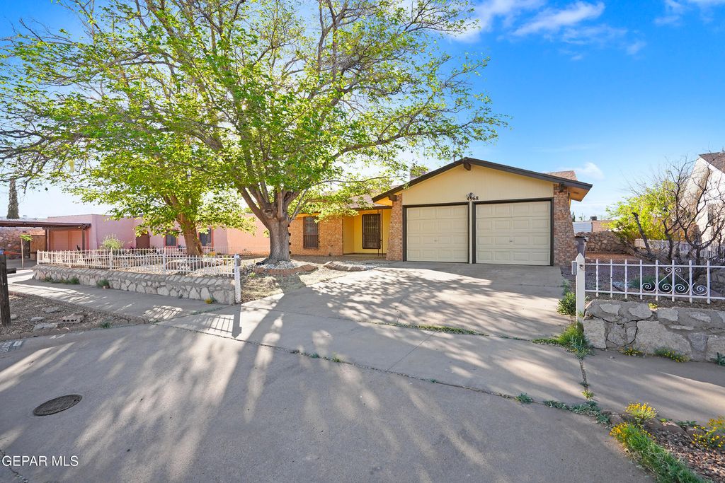 4968 GRAPELAND Drive, El Paso, TX 79924