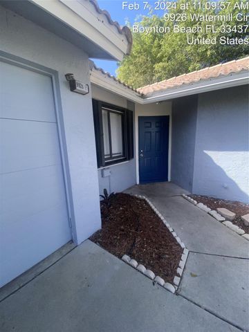 9926 Watermill Circle F, Boynton Beach, FL 33437