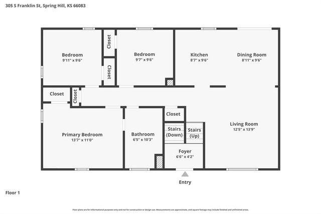 305 S Franklin Street, Spring Hill, KS 66083