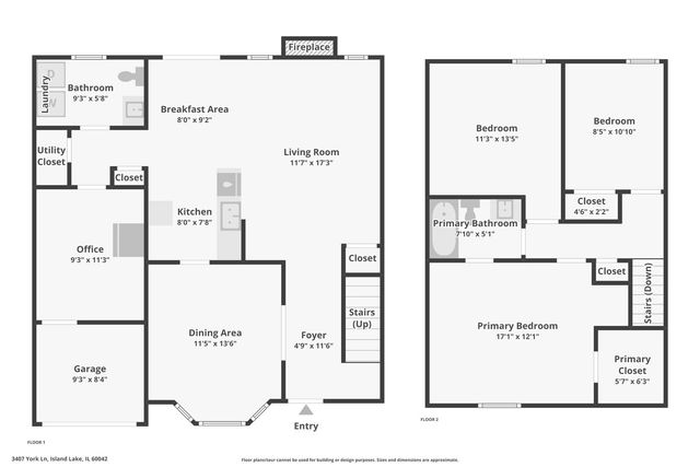 3407 York Lane, Island Lake, IL 60042