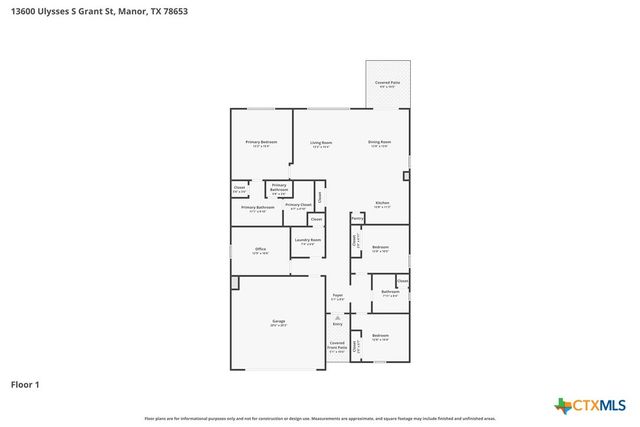 13600 Ulysses S Grant Street, Manor, TX 78653