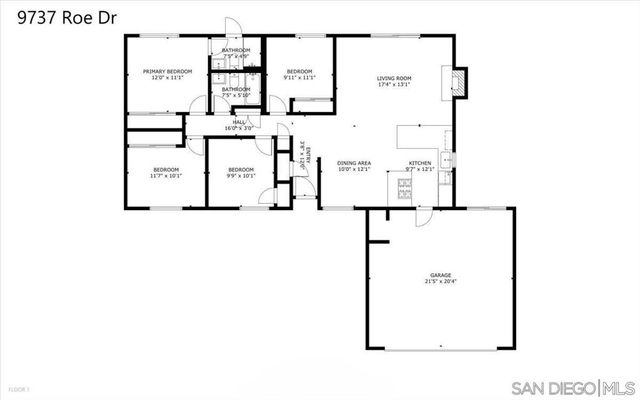 9737 Roe Dr, Santee, CA 92071