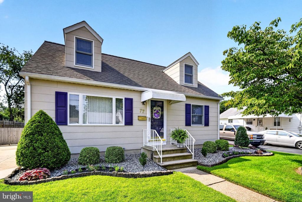 77 SADIE ST, HAMILTON, NJ 08619 — exterior
