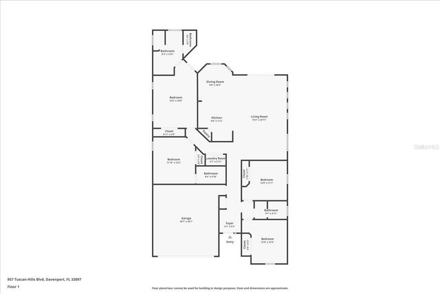 957 TUSCAN HILLS BOULEVARD, Davenport, FL 33897