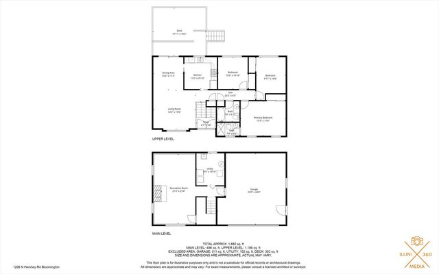 1206 N Hershey Road, Bloomington, IL 61704