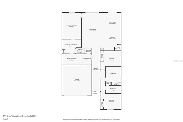 1774 BROAD WINGED HAWK DRIVE, Ruskin, FL 33570