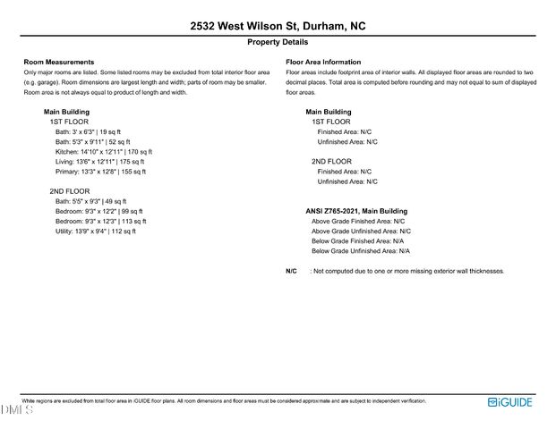 2532 W Wilson Street, Durham, NC 27705