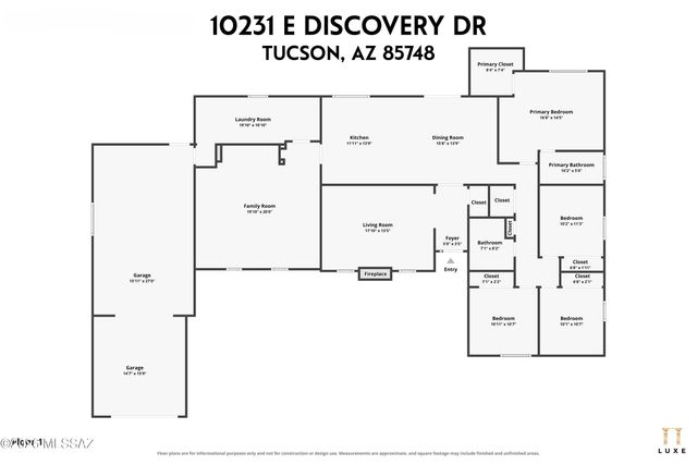 10231 E Discovery Drive, Tucson, AZ 85748